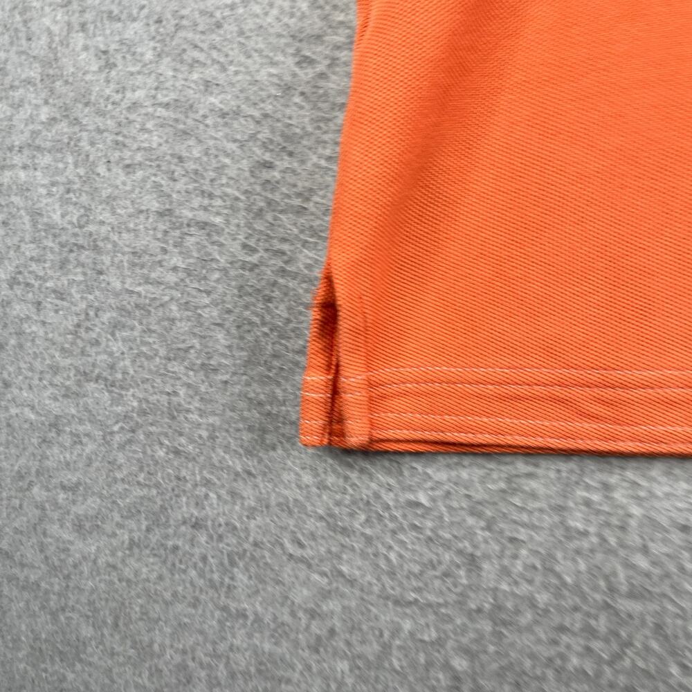 Tommy Bahama Supima Polo Shirt Coral Orange Beach Casual Mens Large - Picture 2 of 11